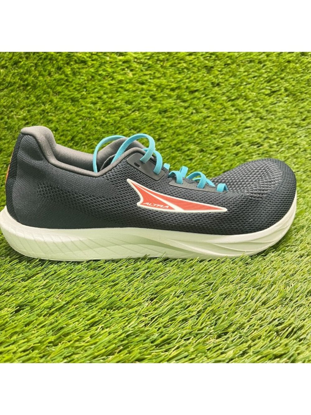 Altra Escalante 4 Mens Size 9 Black White Orange Athletic Running Shoes Sneakers